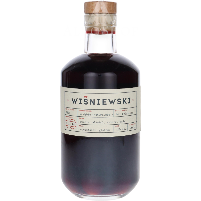 NALEWKA WIŚNIOWA WIŚNIEWSKI / 16% / 0,5L