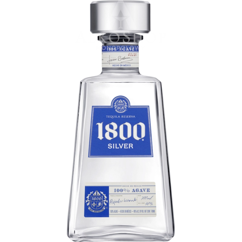 Tequila Reserva 1800 Silver 0,7l / 38% | Sklep AlkoShop.pl