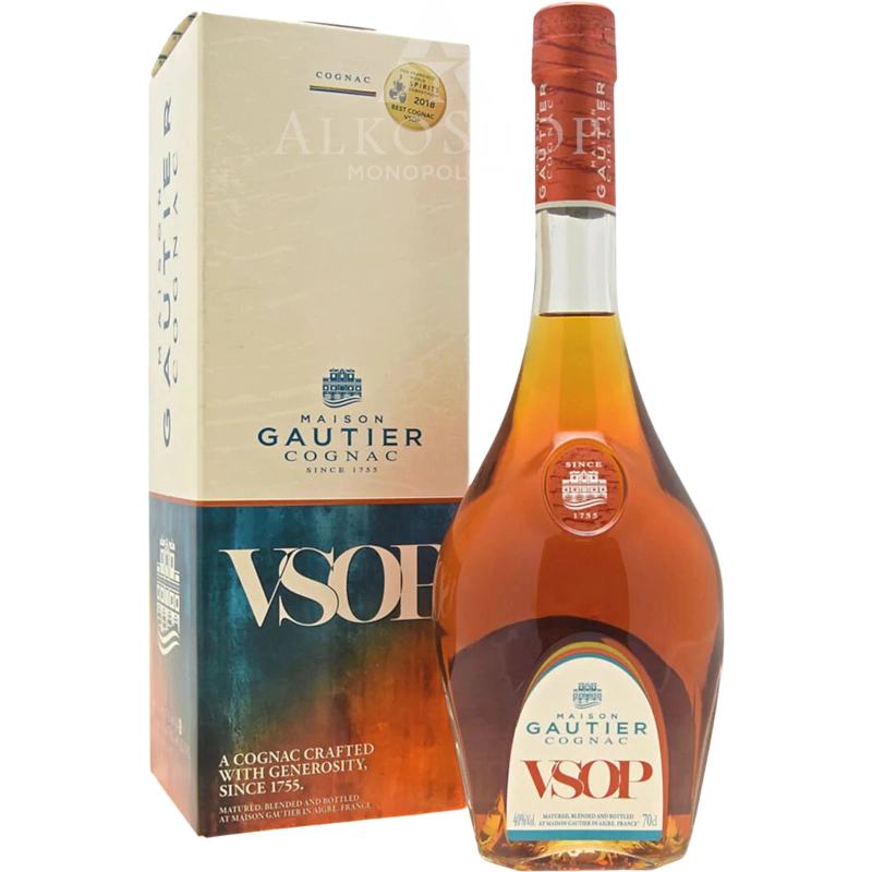 Koniak Gautier VSOP 0,7l / 40% | Sklep AlkoShop.pl