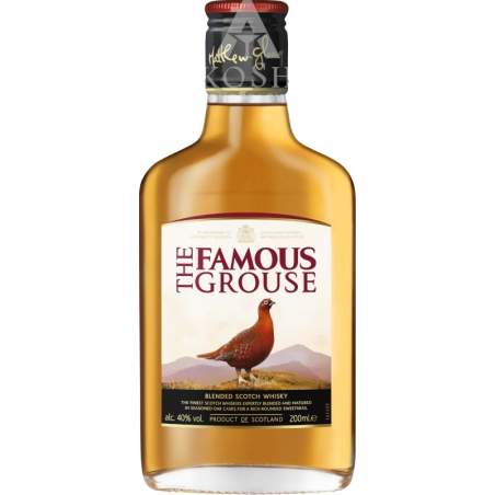 Whisky The Famous Grouse 0,2l / 40% | Sklep AlkoShop.pl
