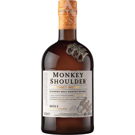 Monkey Shoulder Smokey Batch 9 0,7l / 40% | Sklep AlkoShop.pl
