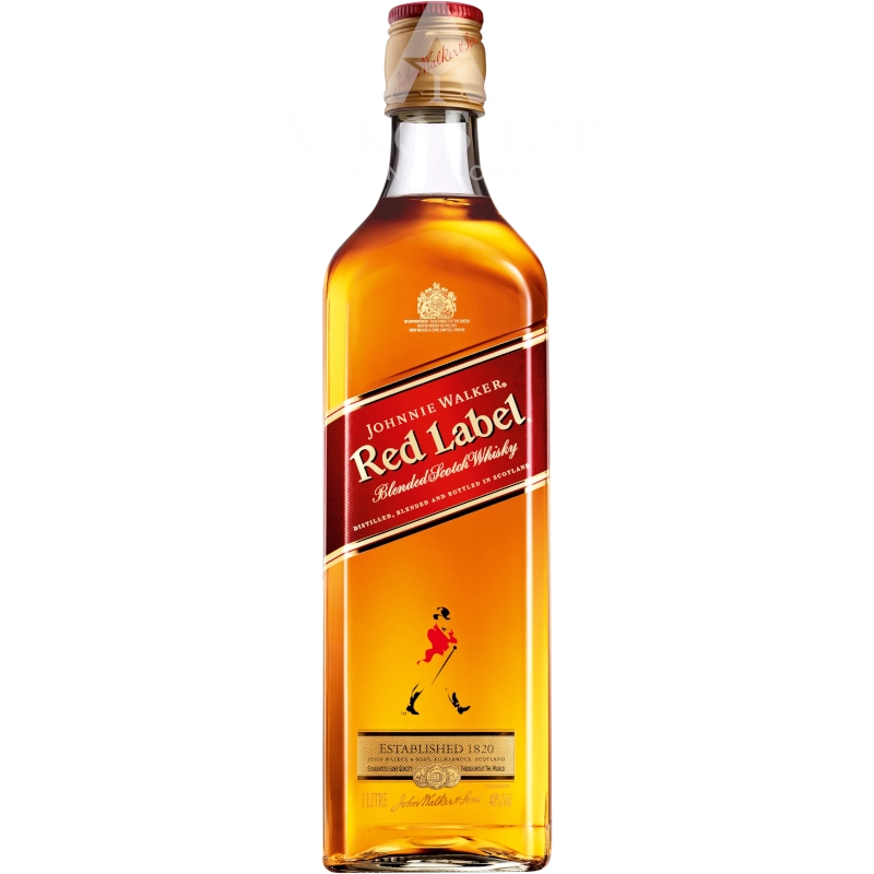 Whisky Johnnie Walker Red Label 1l / 40% | Sklep AlkoShop.pl