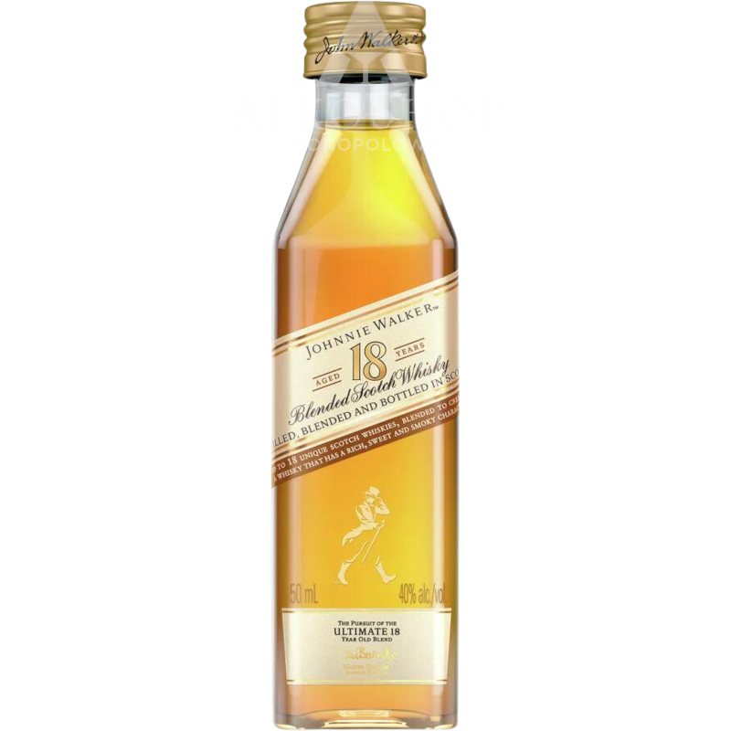 Johnnie Walker Aged 18 Years Ultimate 50ml / 40% | Sklep AlkoShop.pl