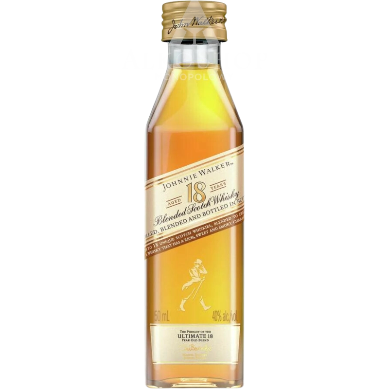 Johnnie Walker Aged 18 Years Ultimate 50ml / 40% | Sklep AlkoShop.pl