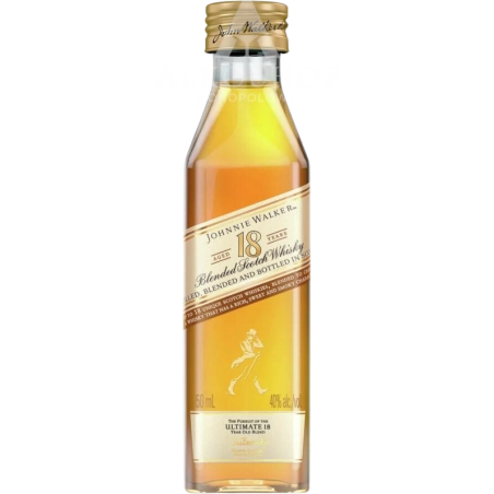 Johnnie Walker Aged 18 Years Ultimate 50ml / 40% | Sklep AlkoShop.pl