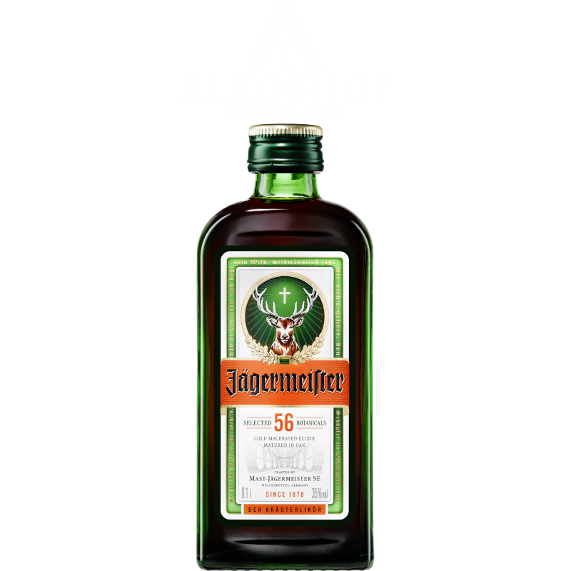 Likier Jagermeister 1OO ml / 35% | Sklep AlkoShop.pl