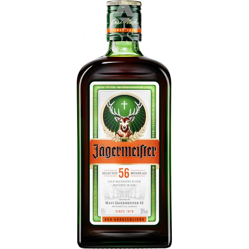 Likier Jagermeister 500 ml / 35% | Sklep AlkoShop.pl