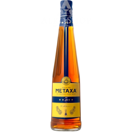 Brandy Metaxa 5* 0,7l / 38% | Sklep AlkoShop.pl