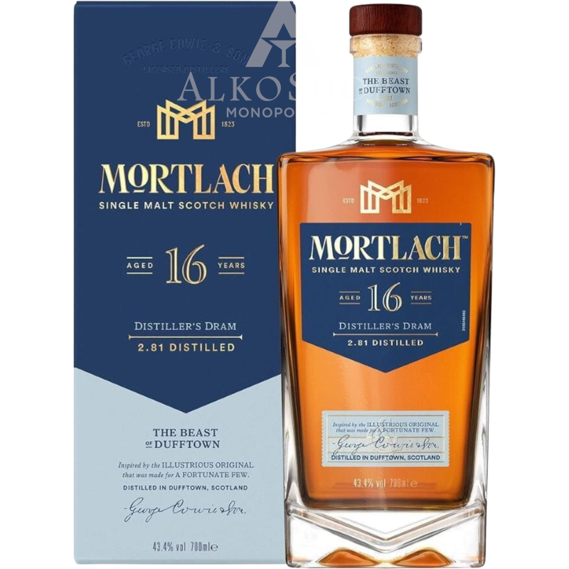 Whisky Mortlach Distiller's Dram 16yo 0,7l / 43,4% | Sklep AlkoShop.pl
