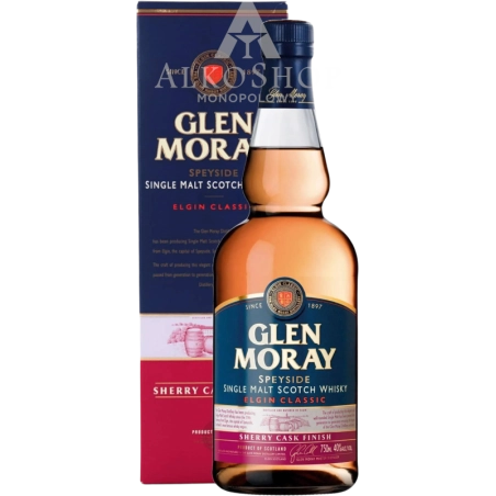 Whisky Glen Moray Sherry Cask Finish 0,7l / 40% | Sklep AlkoShop.pl