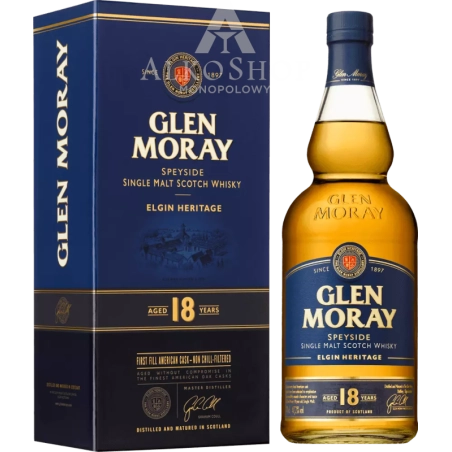 Whisky Glen Moray Elgin Heritage 18yo 0,7l / 47,2% | Sklep AlkoShop.pl