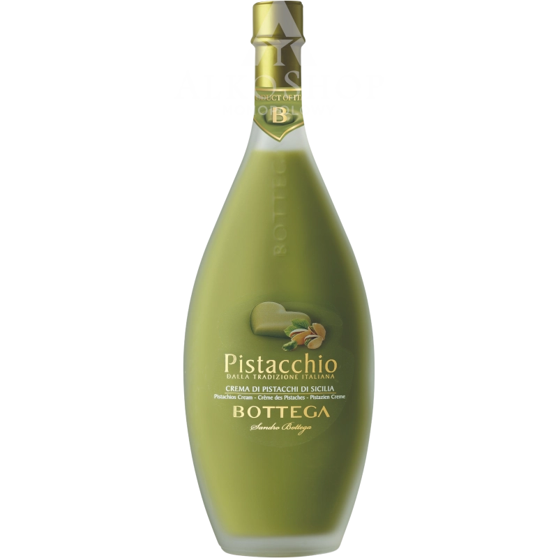 Likier Bottega Pistacchio 0,5l / 17% | Sklep Alkoshop.pl