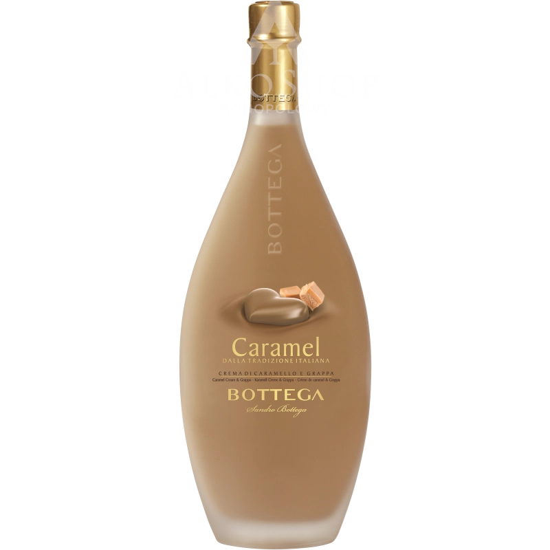 Likier Bottega Caramel 0,5l / 17% | Sklep AlkoShop.pl