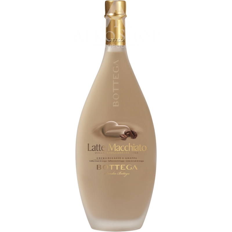 Likier Bottega Latte Macchiato 0,5l / 15% | Sklep AlkoShop.pl