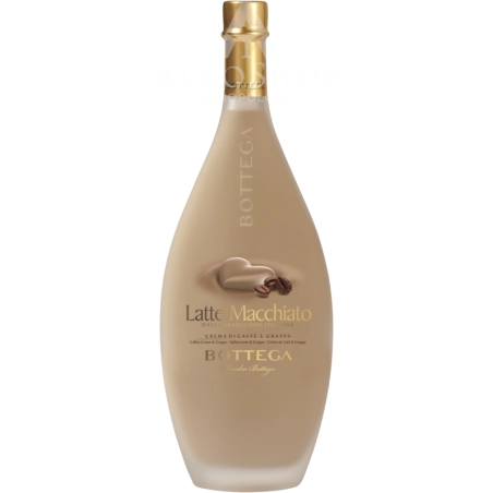 Likier Bottega Latte Macchiato 0,5l / 15% | Sklep AlkoShop.pl