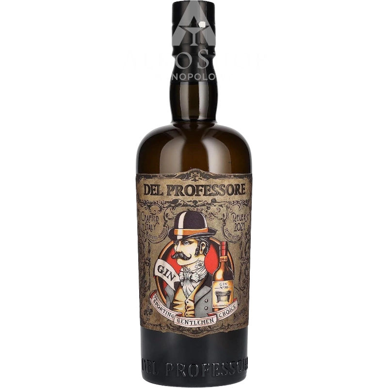 Gin Del Professore Monsieur 0,7l / 43,7% | Sklep AlkoShop.pl