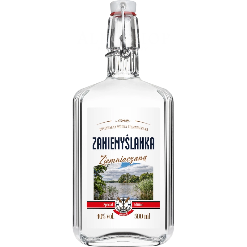 Wódka Zaniemyślanka Ziemniaczana Edycja 2024 0,5l / 40% | Sklep AlkoShop.pl
