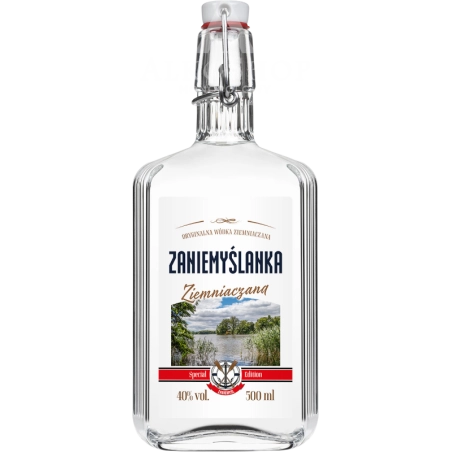 Wódka Zaniemyślanka Ziemniaczana Edycja 2024 0,5l / 40% | Sklep AlkoShop.pl
