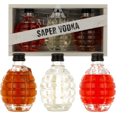 Wódka Saper Vodka 0,6l / 40% | Sklep AlkoShop.pl