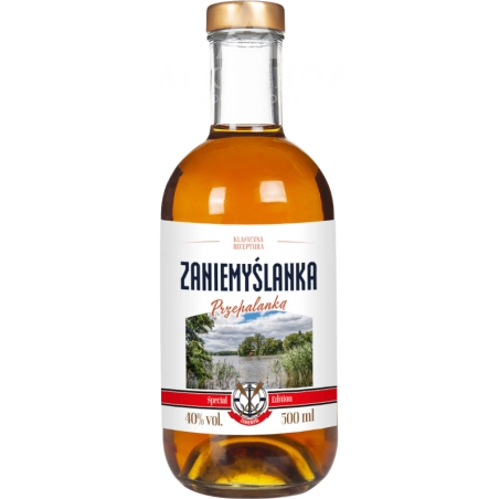 Wódka Zaniemyślanka Przepalanka 0,5l / 40% | Sklep AlkoShop.pl
