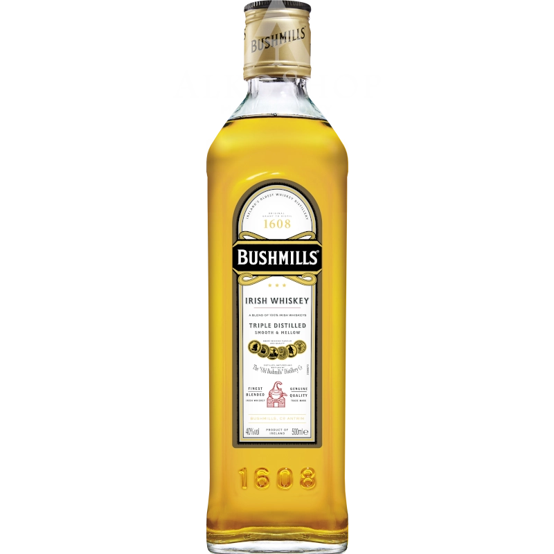 Whiskey Bushmills Original 0,5l / 40% | Sklep AlkoShop.pl