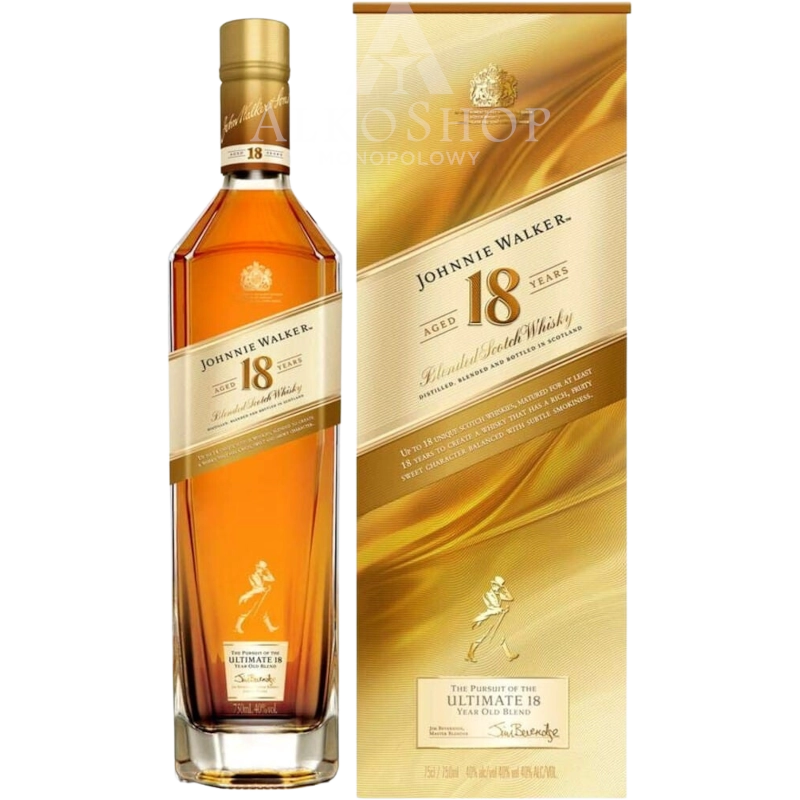 Johnnie Walker Aged 18 Years Ultimate 0,7l / 40% | Sklep AlkoShop.pl