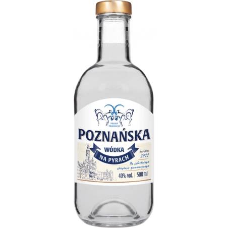 Wódka Poznańskna Na Pyrach 0,5l 2025 / 40% | Sklep AlkoShop.pl