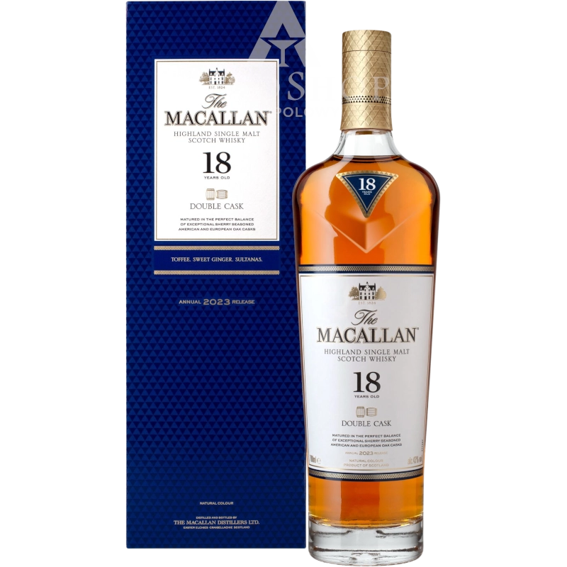 Whisky The Macallam 18YO Double Cask 2023 0,7l / 43% | AlkoShop.pl