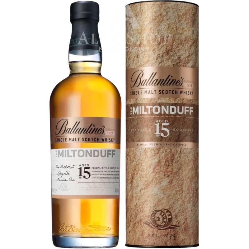 Whisky Ballantine's The Miltonduff 15YO 700ml / 40% | Sklep AlkoShop.pl