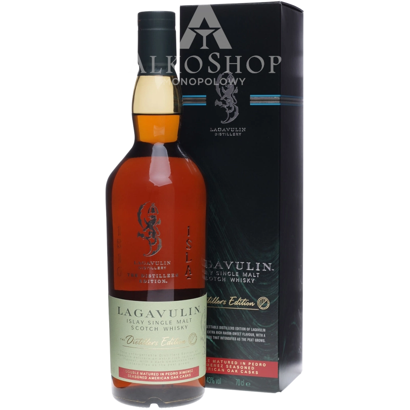 Whisky Lagavulin Distillers Edition 2022 700ml / 43% |Sklep AlkoShop.pl