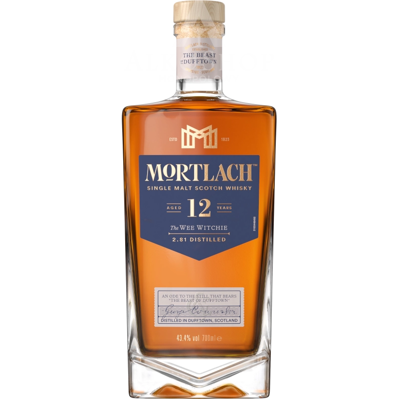 Whisky Mortlach 12YO The Wee Witchie 700ml / 43,4% | Sklep AlkoShop.pl