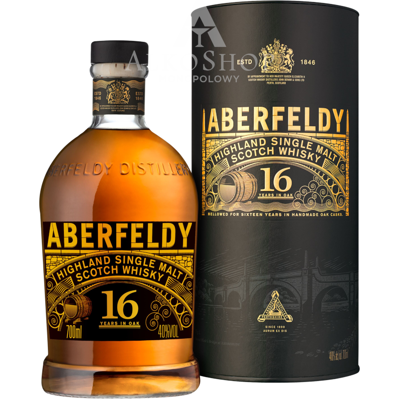 Whisky Aberfeldy 16YO 700ml / 40% | Sklep AlkoShop.pl