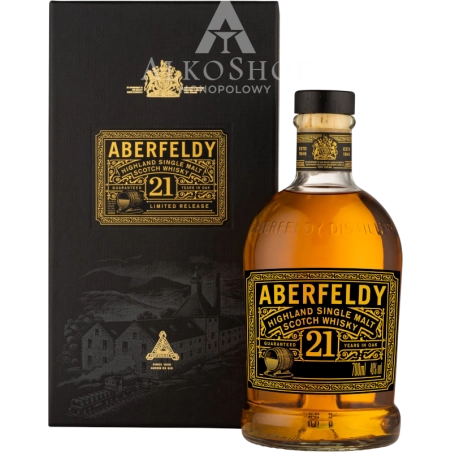 Whisky Aberfeldy 21YO 700ml / 40% | Sklep AlkoShop.pl
