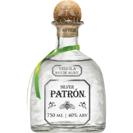 Tequila Patron Silver 100% Agave 700ml / 40% | Sklep AlkoShop.pl