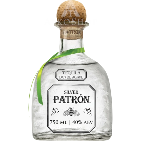 Tequila Patron Silver 100% Agave 700ml / 40% | Sklep AlkoShop.pl