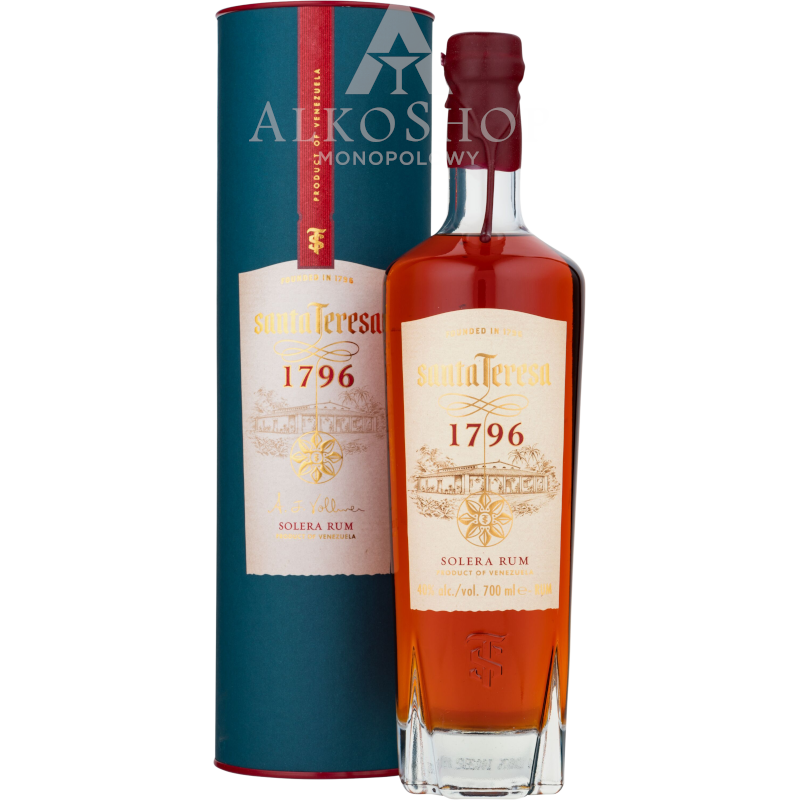 Rum Santa Teresa 1796 700ml / 40% | Sklep AlkoShop.pl