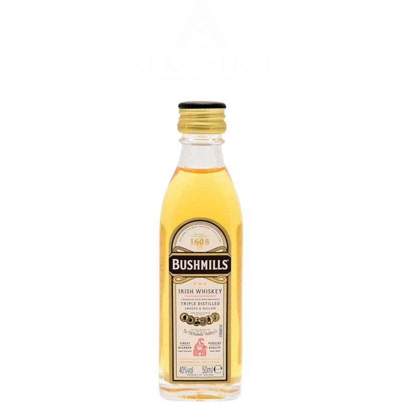 Whiskey Bushmills Original 50ml / 40% | Sklep AlkoShop.pl