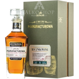 Wódka Manufakturowa z Beczki Nr 02 700ml +2 kieliszki / 46,6% |AlkoShop.pl