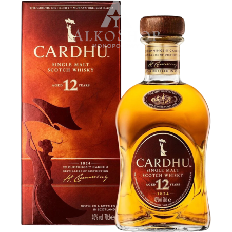 Whisky Cardhu 12YO 700ml / 40% | Sklep AlkoShop.pl
