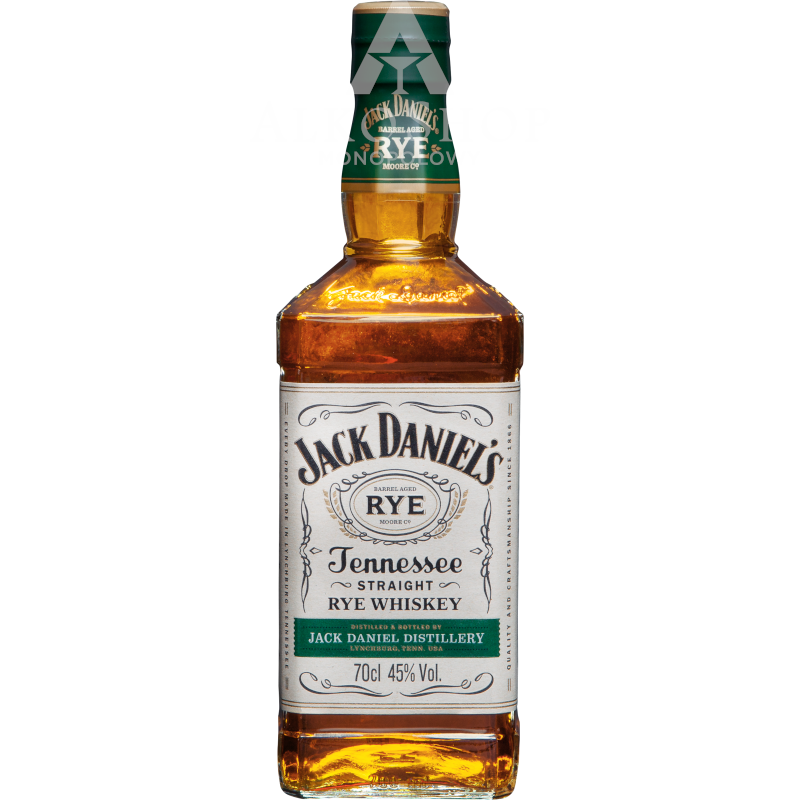 Whiskey Jack Daniel's Tennessee Straight Rye 0,7 l / 45% | AlkoShop.pl
