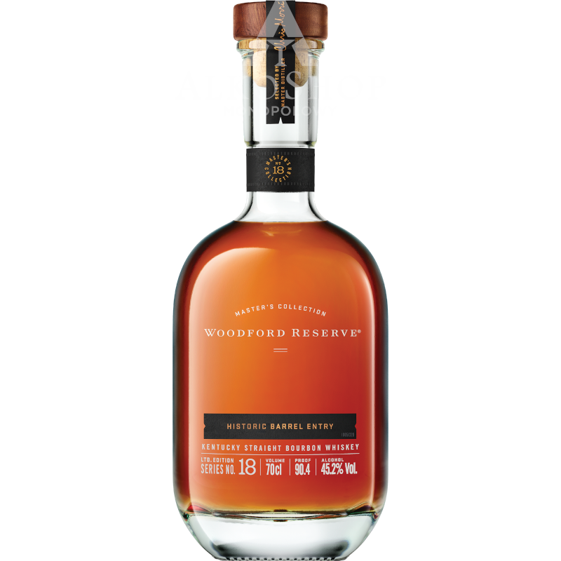 Whiskey Woodford Reserve Historic Barrel Entry 700ml / 45,2% | AlkoShop.pl