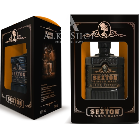 Whiskey The Sexton Single Malt + Nalewak 700ml / 40% | AlkoShop.pl
