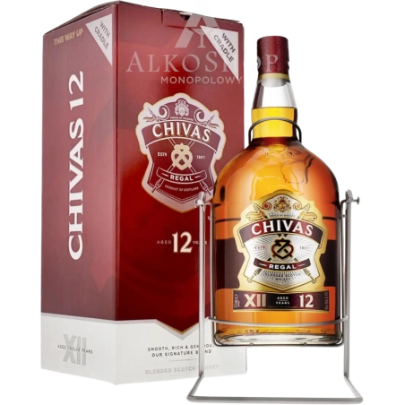 Whisky Chivas Regal 12YO 4,5l / 40% | Sklep AlkoShop.pl
