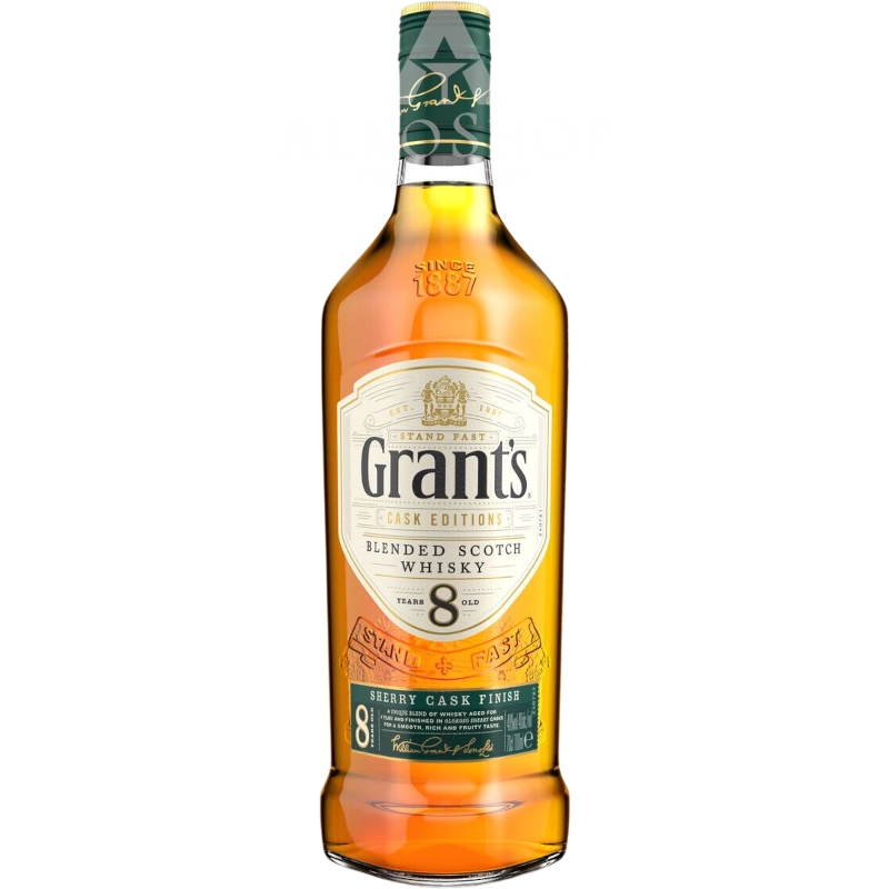Whisky Grant's 8yo Sherry Cask 0,7l / 40% | Sklep AlkoShop.pl
