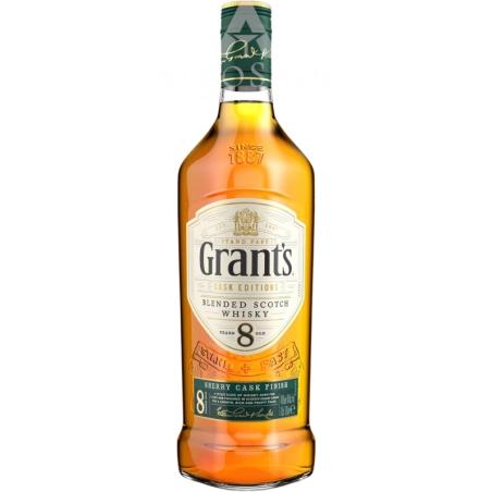 Whisky Grant's 8yo Sherry Cask 0,7l / 40% | Sklep AlkoShop.pl