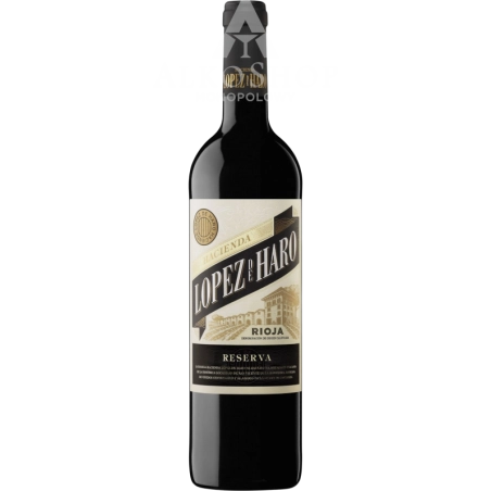 Wino Hacienda Lopez De Haro Rioja Reserva 750 ml / 14% | AlkoShop.pl