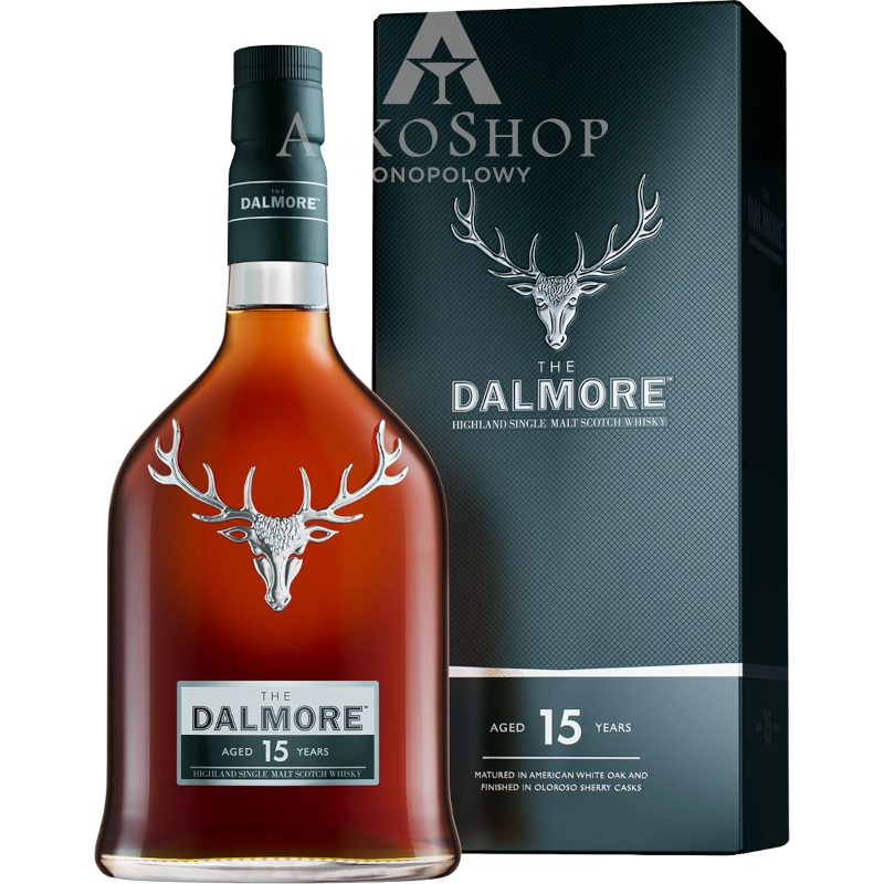 Whisky Dalmore 15YO / 700ml / 40% | Sklep AlkoShop.pl