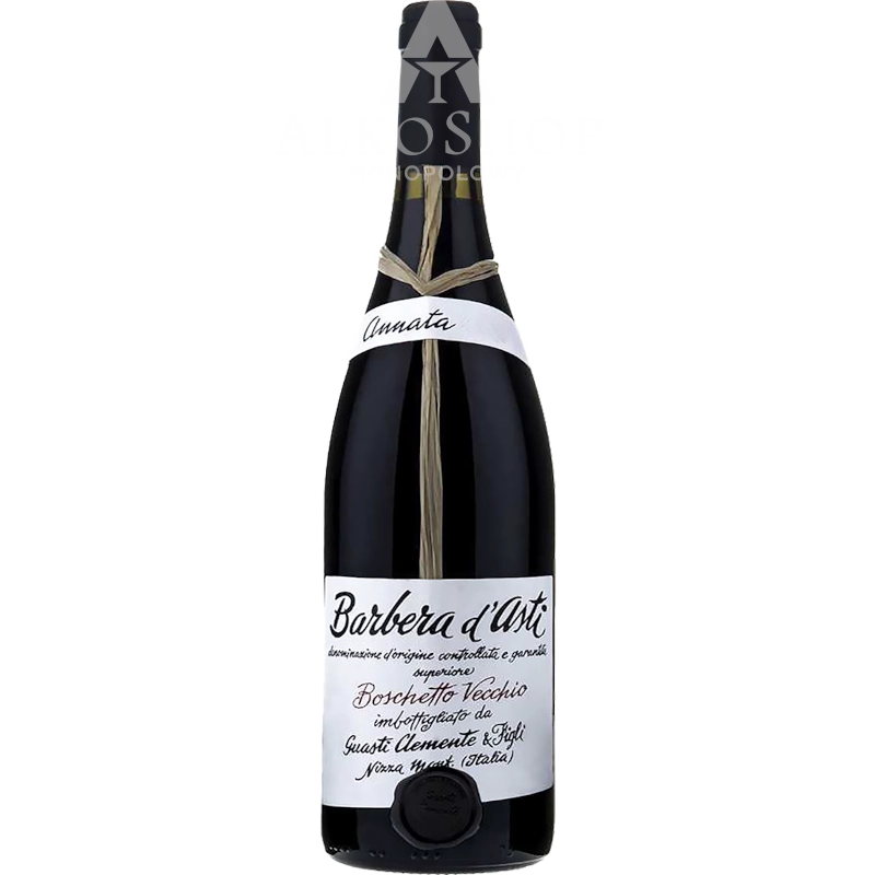 Wino Guasti Barbera d'Asti Superiore Boschetto Vecchio 750 ml / 14,5% | AlkoShop.pl