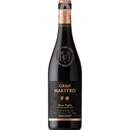 Wino Gran Maestro Appassimento Rosso 750 ml / 14,5% | Sklep AlkoShop.pl