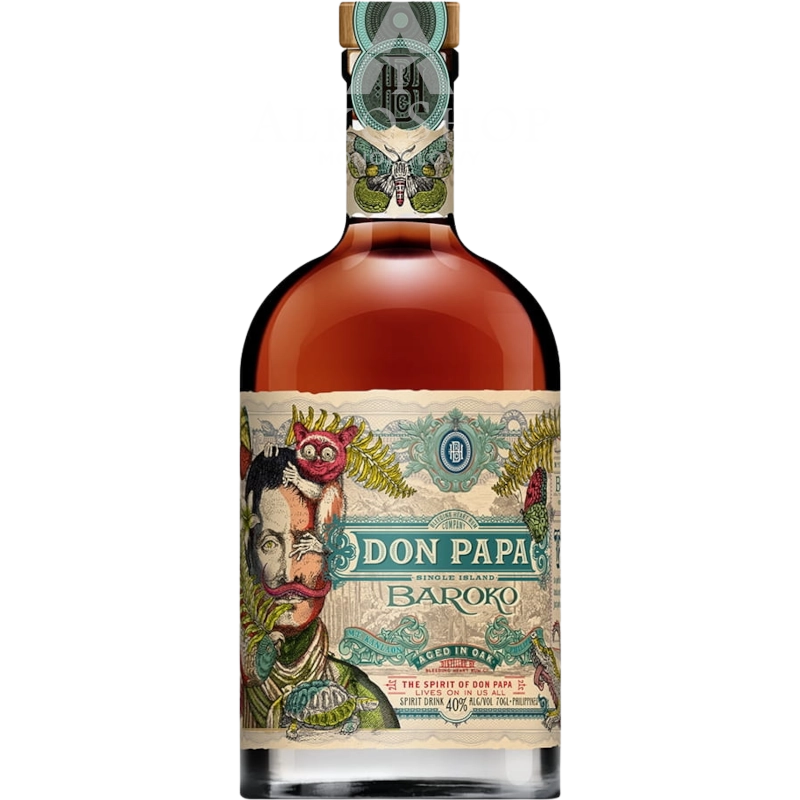 Rum Don Papa Baroko 700ml / 40% | Sklep AlkoShop.pl